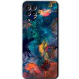 MRCİLETİSİM mrc151392 Color Storm Kılıf HD Desen Baskılı Arka Kapak Samsung Galaxy A22 ile uyumlu