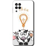 MRCİLETİSİM mrc151407 İdea Lamp Kılıf HD Desen Baskılı Arka Kapak Samsung Galaxy A22 ile uyumlu