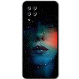 MRCİLETİSİM mrc151684 Karanlık Kadın Kılıf HD Desen Baskılı Arka Kapak Samsung Galaxy A22 ile uyumlu