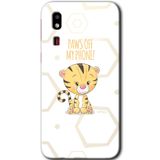 MRCİLETİSİM mrc151896 Sevimli Kedi 1 Kılıf HD Desen Baskılı Arka Kapak Samsung Galaxy A2 Core ile uyumlu
