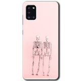 MRCİLETİSİM mrc155045 Yaşayan Çift Kılıf HD Desen Baskılı Arka Kapak Samsung Galaxy A31 ile uyumlu
