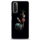 MRCİLETİSİM (mrc15713) Tam Ekran Koruyucu Kılıf HD Baskılı Kılıf Guardian Huawei P Smart 2021 ile uyumlu