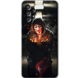 MRCİLETİSİM mrc157261 V for Fire Kılıf HD Desen Baskılı Arka Kapak Samsung Galaxy A33 ile uyumlu