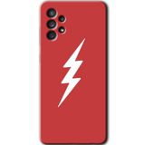 MRCİLETİSİM mrc157451 Flash Logo Kılıf HD Desen Baskılı Arka Kapak Samsung Galaxy A33 ile uyumlu