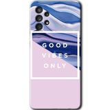 MRCİLETİSİM mrc157511 Good Vibes Kılıf HD Desen Baskılı Arka Kapak Samsung Galaxy A33 ile uyumlu