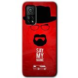 MRCİLETİSİM (mrc16234) Say My Name Kılıf Baskılı Kapak Tam Kaplayan Mat Seramik Xiaomi Mi 10T ile uyumlu