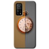 MRCİLETİSİM (mrc16315) Clocks Artwork Kılıf Baskılı Kapak Tam Kaplayan Mat Seramik Xiaomi Mi 10T ile uyumlu