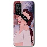 MRCİLETİSİM (mrc16366) Bad Girl Kılıf Baskılı Kapak Tam Kaplayan Mat Seramik Xiaomi Mi 10T ile uyumlu