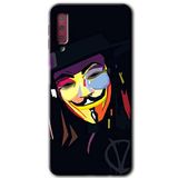 MRCİLETİSİM mrc166607 Vendetta Kılıf HD Desen Baskılı Arka Kapak Samsung Galaxy A7 2018 ile uyumlu