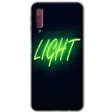 MRCİLETİSİM mrc166665 Neon İnscription Kılıf HD Desen Baskılı Arka Kapak Samsung Galaxy A7 2018 ile uyumlu