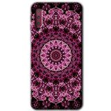 MRCİLETİSİM mrc166669 Mandala Patterns Kaleidoscope Kılıf HD Desen Baskılı Arka Kapak Samsung Galaxy A7 2018 ile uyumlu