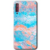 MRCİLETİSİM mrc166689 Bubbles 1 Kılıf HD Desen Baskılı Arka Kapak Samsung Galaxy A7 2018 ile uyumlu