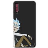 MRCİLETİSİM mrc166759 Rick Kılıf HD Desen Baskılı Arka Kapak Samsung Galaxy A7 2018 ile uyumlu