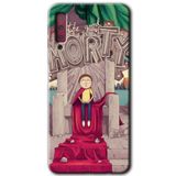 MRCİLETİSİM mrc166760 Morty Kılıf HD Desen Baskılı Arka Kapak Samsung Galaxy A7 2018 ile uyumlu