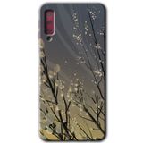 MRCİLETİSİM mrc166774 Branches Flowers Kılıf HD Desen Baskılı Arka Kapak Samsung Galaxy A7 2018 ile uyumlu