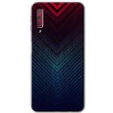 MRCİLETİSİM mrc166776 Abstract 4 Kılıf HD Desen Baskılı Arka Kapak Samsung Galaxy A7 2018 ile uyumlu