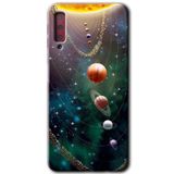 MRCİLETİSİM mrc166793 Cosmos Kılıf HD Desen Baskılı Arka Kapak Samsung Galaxy A7 2018 ile uyumlu