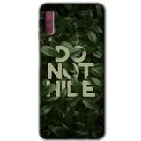 MRCİLETİSİM mrc166796 Do Not Hide Kılıf HD Desen Baskılı Arka Kapak Samsung Galaxy A7 2018 ile uyumlu