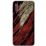 MRCİLETİSİM mrc166815 Kumaş Deseni 6 Kılıf HD Desen Baskılı Arka Kapak Samsung Galaxy A7 2018 ile uyumlu