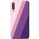 MRCİLETİSİM mrc166819 Oblique Kılıf HD Desen Baskılı Arka Kapak Samsung Galaxy A7 2018 ile uyumlu