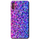 MRCİLETİSİM mrc166820 Pixel Mozaik Kılıf HD Desen Baskılı Arka Kapak Samsung Galaxy A7 2018 ile uyumlu