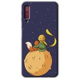 MRCİLETİSİM mrc166843 Küçük Prens Kılıf HD Desen Baskılı Arka Kapak Samsung Galaxy A7 2018 ile uyumlu