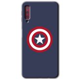 MRCİLETİSİM mrc166849 Captain! Kılıf HD Desen Baskılı Arka Kapak Samsung Galaxy A7 2018 ile uyumlu