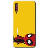 MRCİLETİSİM mrc166852 DeadPool 6 Kılıf HD Desen Baskılı Arka Kapak Samsung Galaxy A7 2018 ile uyumlu