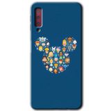 MRCİLETİSİM mrc166870 Mickey Kılıf HD Desen Baskılı Arka Kapak Samsung Galaxy A7 2018 ile uyumlu