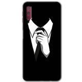 MRCİLETİSİM mrc166879 Smokin Kılıf HD Desen Baskılı Arka Kapak Samsung Galaxy A7 2018 ile uyumlu