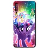 MRCİLETİSİM mrc167045 Pony Kılıf HD Desen Baskılı Arka Kapak Samsung Galaxy A7 2018 ile uyumlu