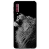 MRCİLETİSİM mrc167080 Lion Kılıf HD Desen Baskılı Arka Kapak Samsung Galaxy A7 2018 ile uyumlu