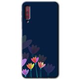 MRCİLETİSİM mrc167129 Çizim Çiçekleri Kılıf HD Desen Baskılı Arka Kapak Samsung Galaxy A7 2018 ile uyumlu
