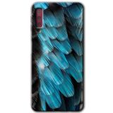 MRCİLETİSİM mrc167134 9D Tüyler Kılıf HD Desen Baskılı Arka Kapak Samsung Galaxy A7 2018 ile uyumlu