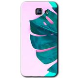 MRCİLETİSİM mrc171549 3D Yaprak Kılıf HD Desen Baskılı Arka Kapak Samsung Galaxy A8 2016 ile uyumlu