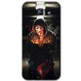 MRCİLETİSİM mrc171561 V for Fire Kılıf HD Desen Baskılı Arka Kapak Samsung Galaxy A8 2016 ile uyumlu