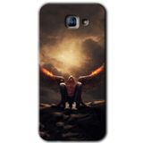 MRCİLETİSİM mrc171562 Wings of Power Kılıf HD Desen Baskılı Arka Kapak Samsung Galaxy A8 2016 ile uyumlu