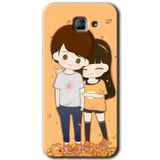 MRCİLETİSİM mrc171571 Şıpsevdi Çift Kılıf HD Desen Baskılı Arka Kapak Samsung Galaxy A8 2016 ile uyumlu