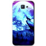 MRCİLETİSİM mrc171600 Mega Kurt Kılıf HD Desen Baskılı Arka Kapak Samsung Galaxy A8 2016 ile uyumlu