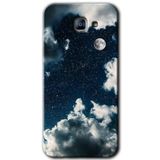 MRCİLETİSİM mrc171603 Gece Gökyüzü Kılıf HD Desen Baskılı Arka Kapak Samsung Galaxy A8 2016 ile uyumlu