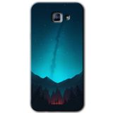 MRCİLETİSİM mrc171624 Night Fores Mount Kılıf HD Desen Baskılı Arka Kapak Samsung Galaxy A8 2016 ile uyumlu