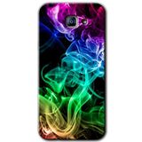MRCİLETİSİM mrc171638 Smoke Colorful Kılıf HD Desen Baskılı Arka Kapak Samsung Galaxy A8 2016 ile uyumlu