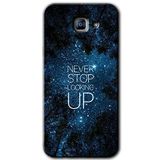 MRCİLETİSİM mrc171642 Stars Wallpaper Kılıf HD Desen Baskılı Arka Kapak Samsung Galaxy A8 2016 ile uyumlu