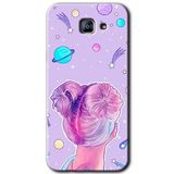 MRCİLETİSİM mrc171647 Uzaylı Kız Kılıf HD Desen Baskılı Arka Kapak Samsung Galaxy A8 2016 ile uyumlu