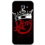 MRCİLETİSİM mrc171656 King Kılıf HD Desen Baskılı Arka Kapak Samsung Galaxy A8 2016 ile uyumlu