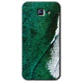 MRCİLETİSİM mrc171678 Yeşil Okyanus Kılıf HD Desen Baskılı Arka Kapak Samsung Galaxy A8 2016 ile uyumlu