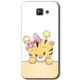 MRCİLETİSİM mrc171694 Sevimli Kedi Kılıf HD Desen Baskılı Arka Kapak Samsung Galaxy A8 2016 ile uyumlu
