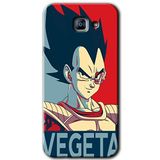 MRCİLETİSİM mrc171715 Vegeta Kılıf HD Desen Baskılı Arka Kapak Samsung Galaxy A8 2016 ile uyumlu
