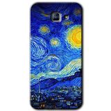 MRCİLETİSİM mrc171721 Starry Night Kılıf HD Desen Baskılı Arka Kapak Samsung Galaxy A8 2016 ile uyumlu