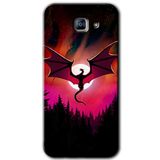 MRCİLETİSİM mrc171747 Dragon Night Kılıf HD Desen Baskılı Arka Kapak Samsung Galaxy A8 2016 ile uyumlu